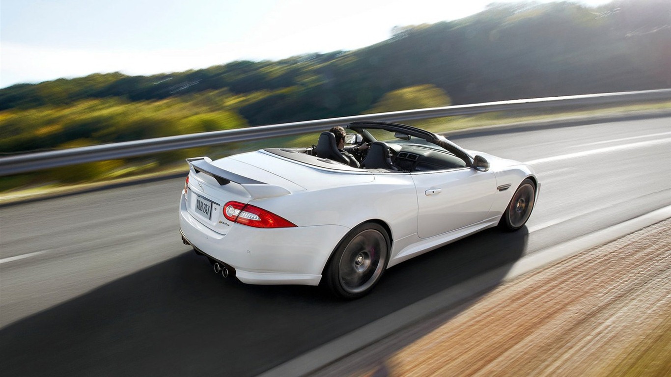 2013 Jaguar XK XKR-S Convertible Auto Hintergrundbilder #9 - 1366x768