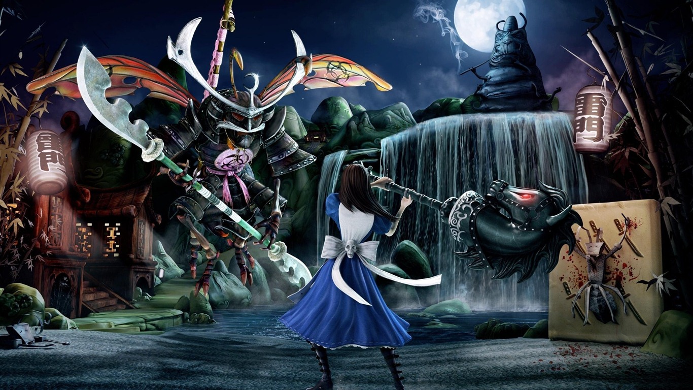 Alice: Madness retours wallpapers HD #3 - 1366x768