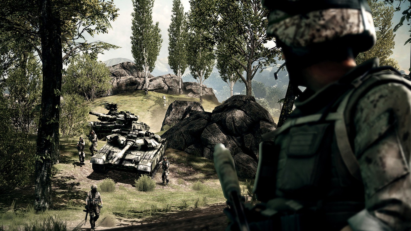 Battlefield 3 fonds d'écran HD #11 - 1366x768