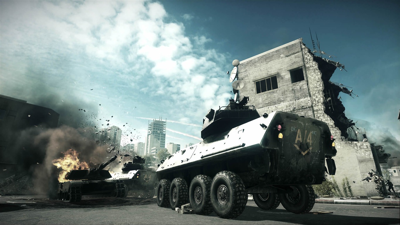 Battlefield 3 HD Wallpapers #19 - 1366x768