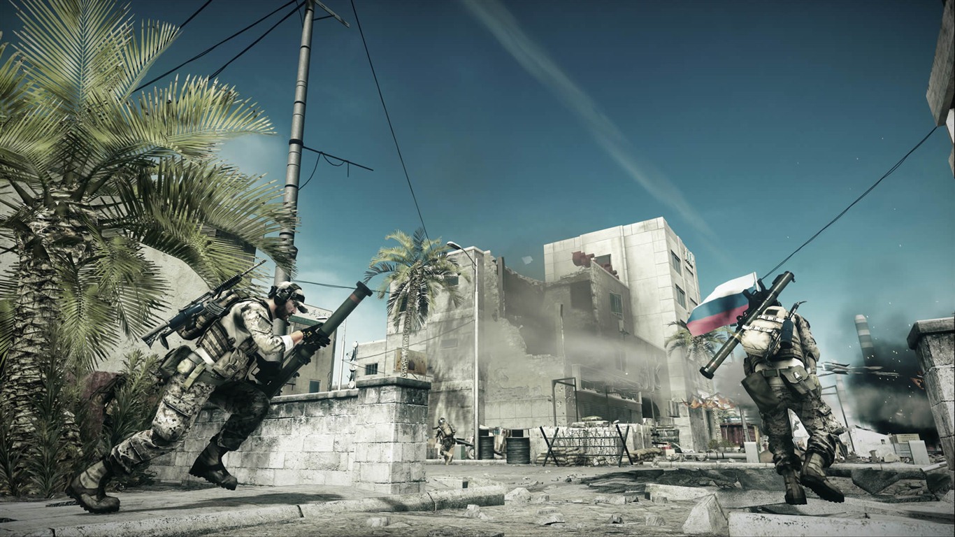 Battlefield 3 fonds d'écran HD #24 - 1366x768