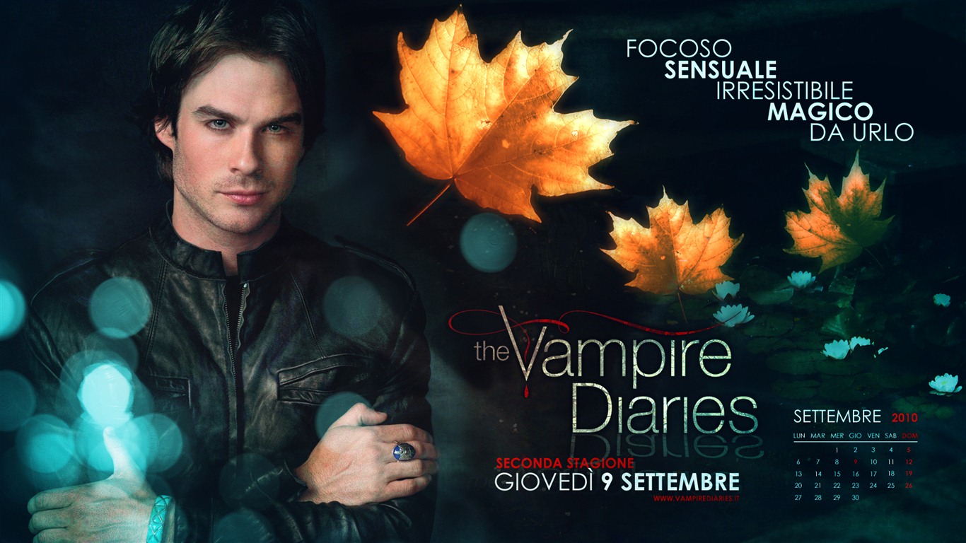 The Vampire Diaries HD Tapety na plochu #16 - 1366x768