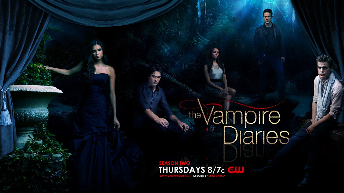 The Vampire Diaries HD fondos de pantalla #18 - 1366x768