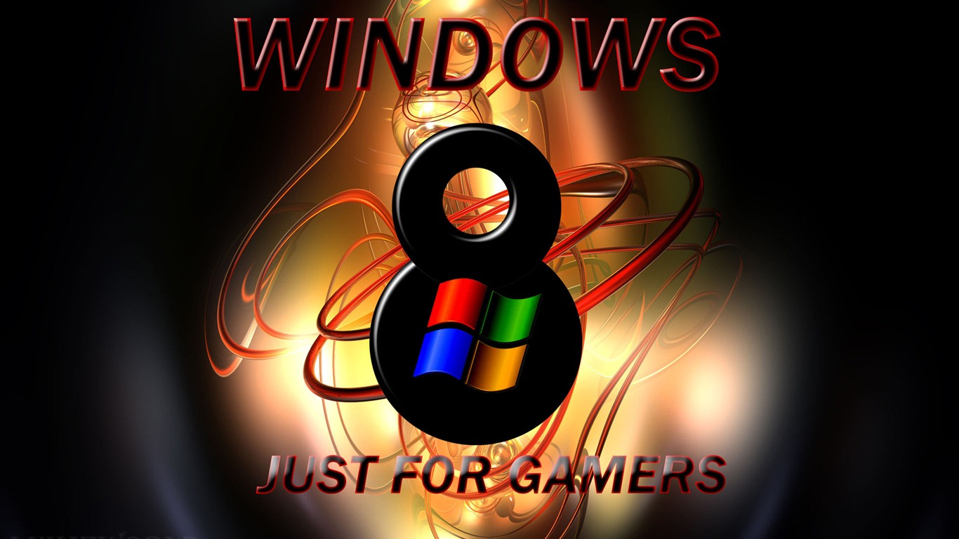 윈도우 8 테마 배경 화면 (1) #1 - 1366x768