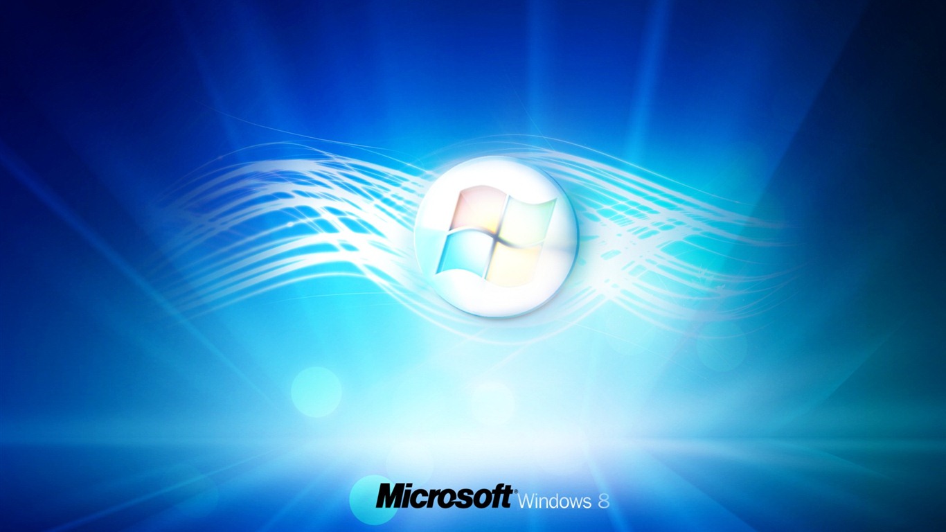 윈도우 8 테마 배경 화면 (1) #3 - 1366x768