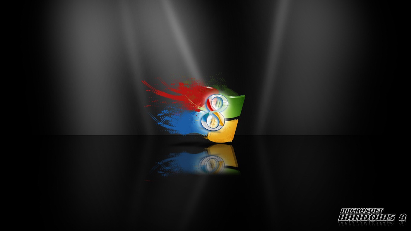 윈도우 8 테마 배경 화면 (1) #19 - 1366x768