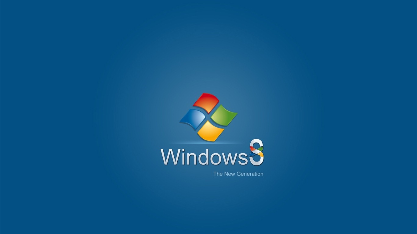 윈도우 8 테마 배경 화면 (2) #2 - 1366x768