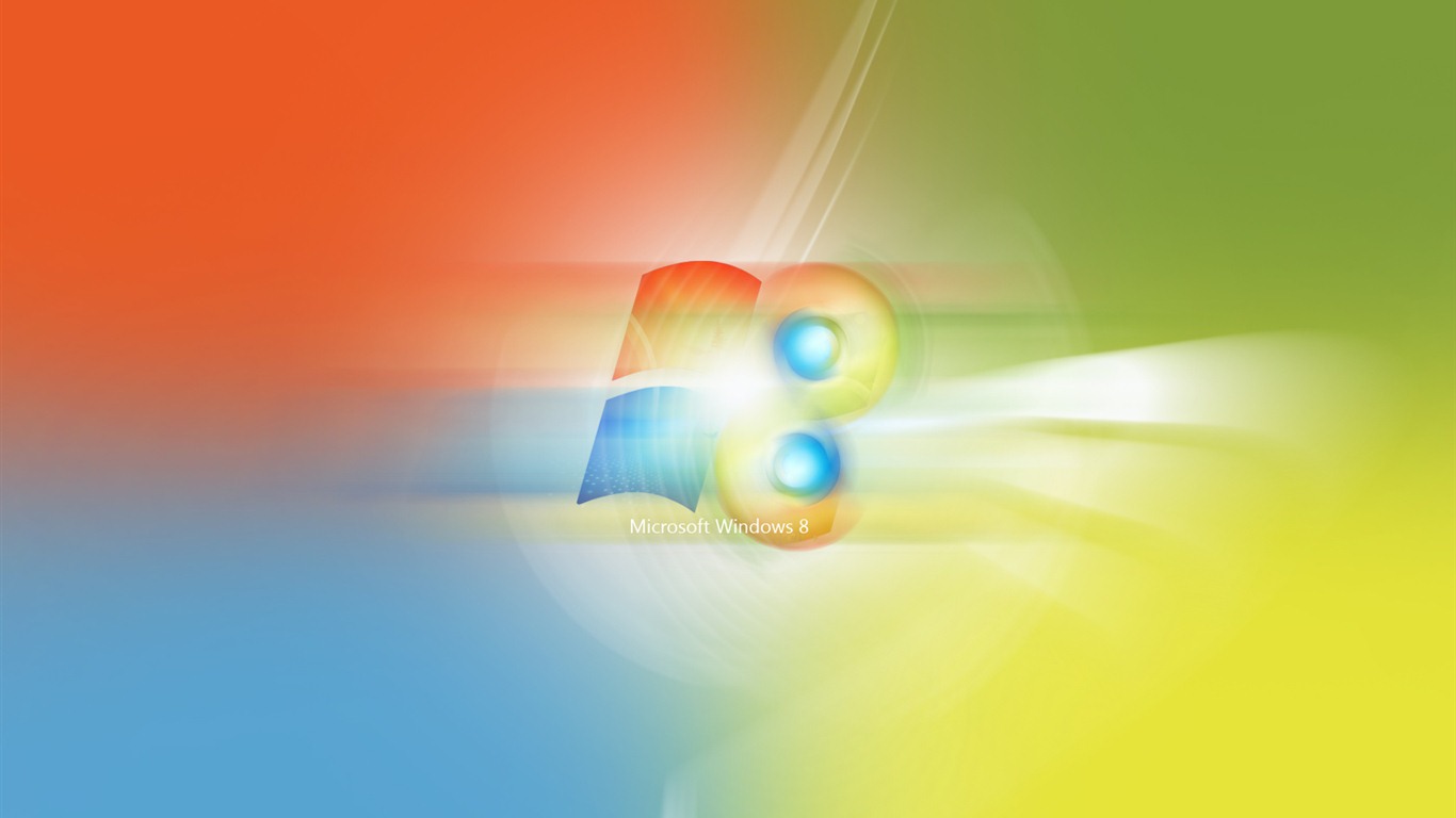 윈도우 8 테마 배경 화면 (2) #4 - 1366x768