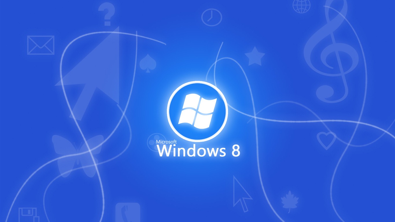윈도우 8 테마 배경 화면 (2) #6 - 1366x768