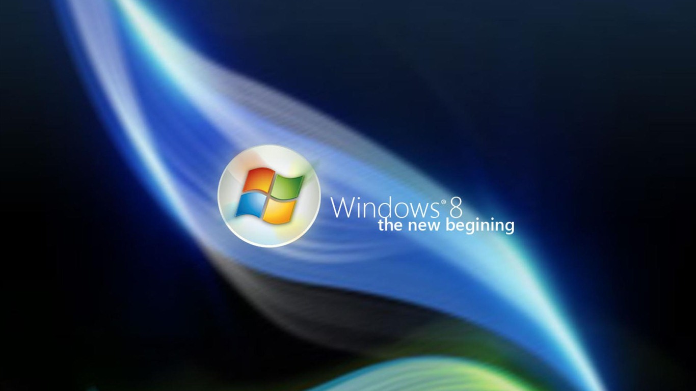 윈도우 8 테마 배경 화면 (2) #10 - 1366x768