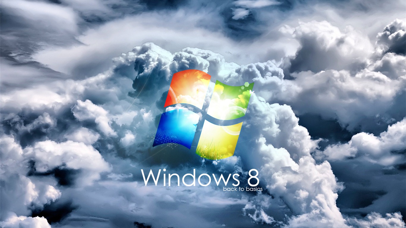 윈도우 8 테마 배경 화면 (2) #17 - 1366x768