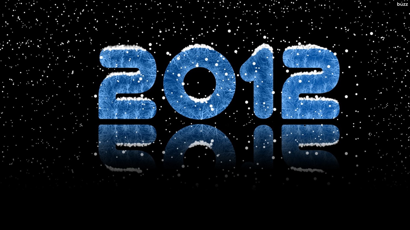 Nový rok 2012 tapety (1) #18 - 1366x768