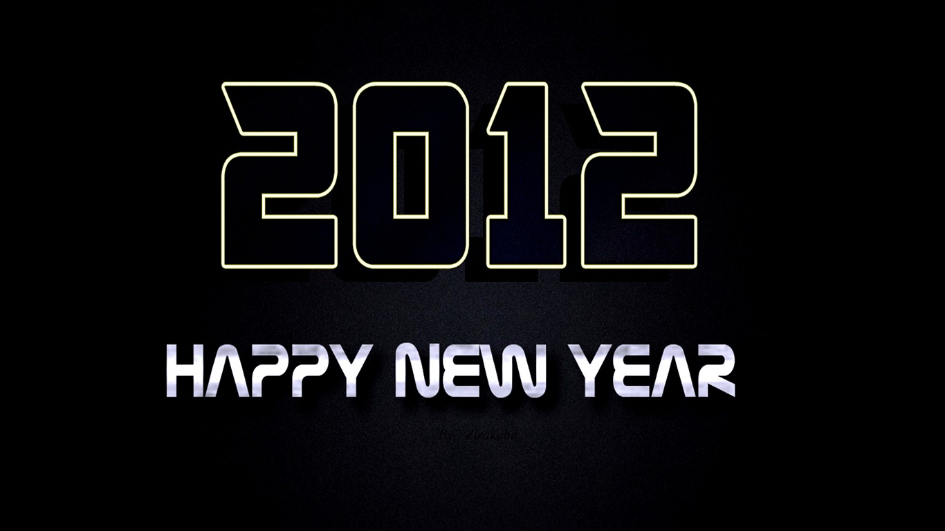 2012 fondos de pantalla de Año Nuevo (2) #5 - 1366x768