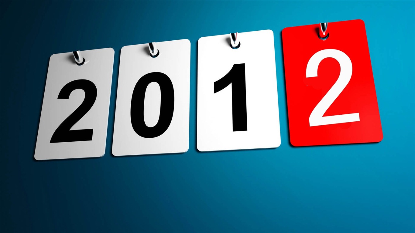 2012 fondos de pantalla de Año Nuevo (2) #14 - 1366x768
