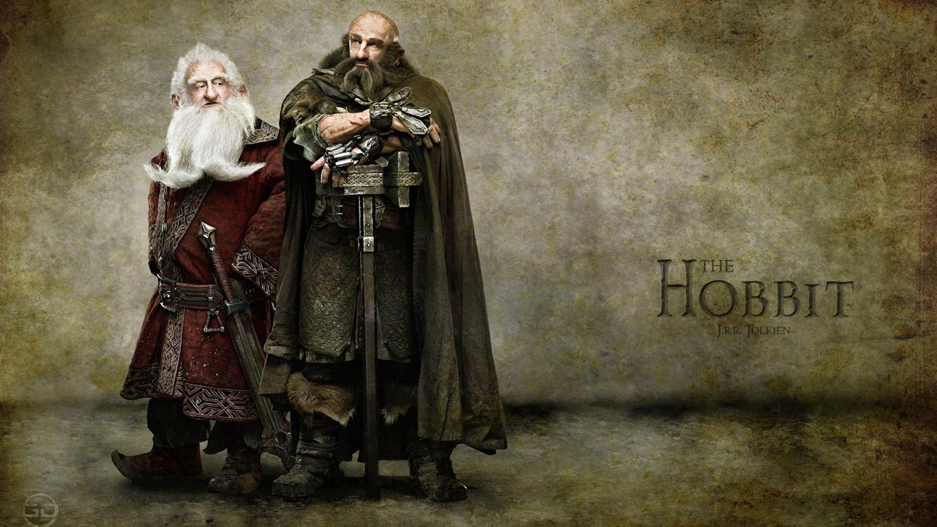 El Hobbit: Un viaje inesperado fondos de pantalla HD #4 - 1366x768