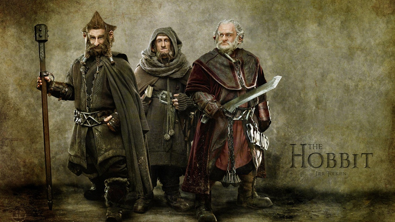 El Hobbit: Un viaje inesperado fondos de pantalla HD #7 - 1366x768