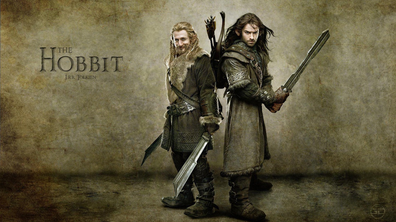 El Hobbit: Un viaje inesperado fondos de pantalla HD #8 - 1366x768
