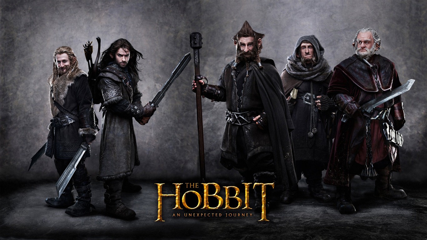 El Hobbit: Un viaje inesperado fondos de pantalla HD #9 - 1366x768