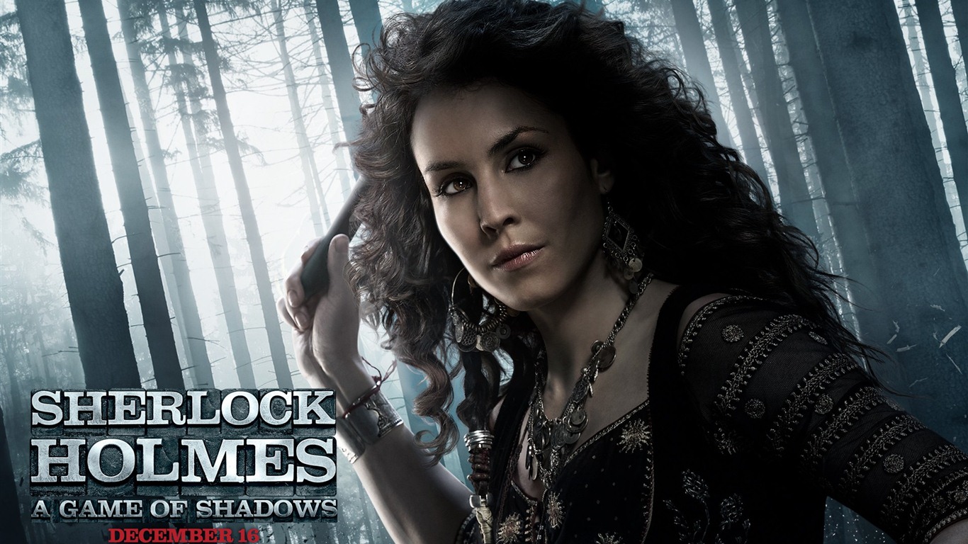 Шерлок Холмс: Игра теней обои HD #8 - 1366x768