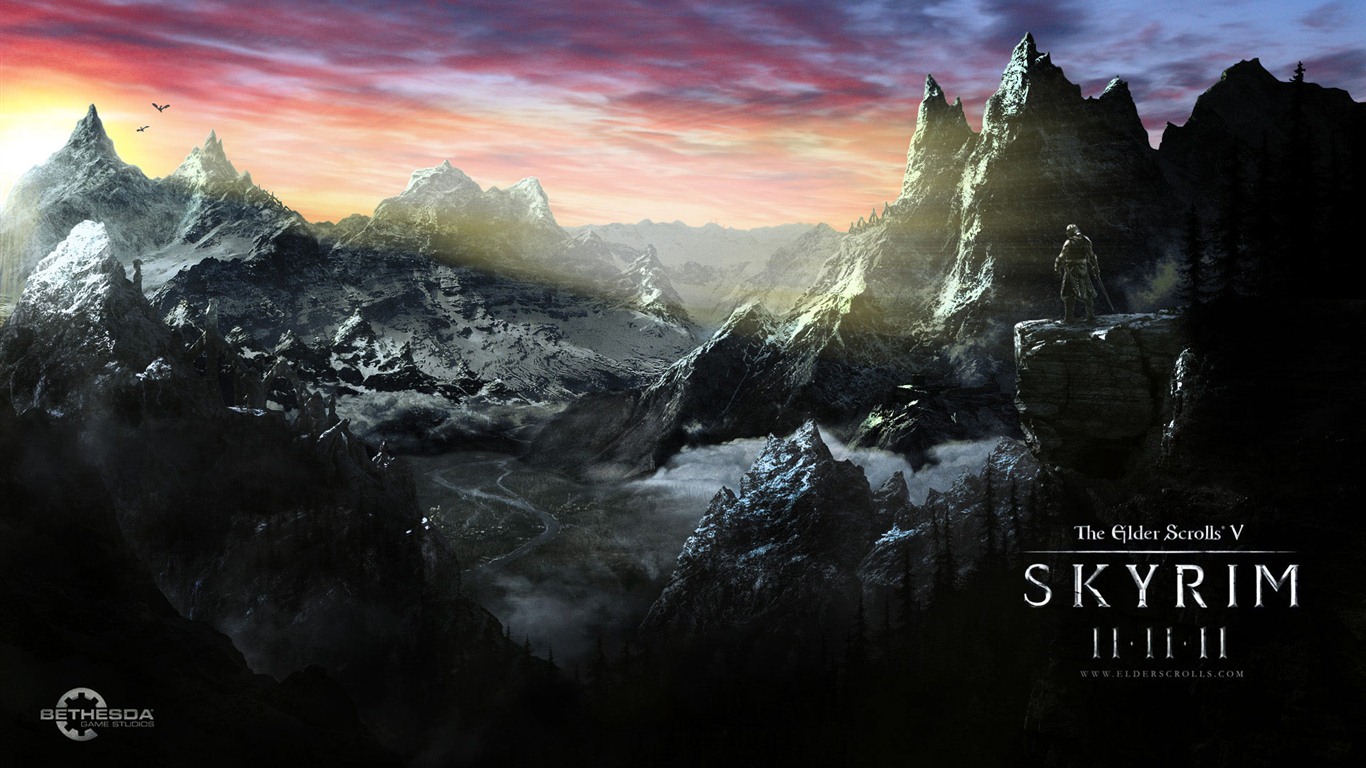 The Elder Scrolls V: Skyrim HD Tapety na plochu #15 - 1366x768