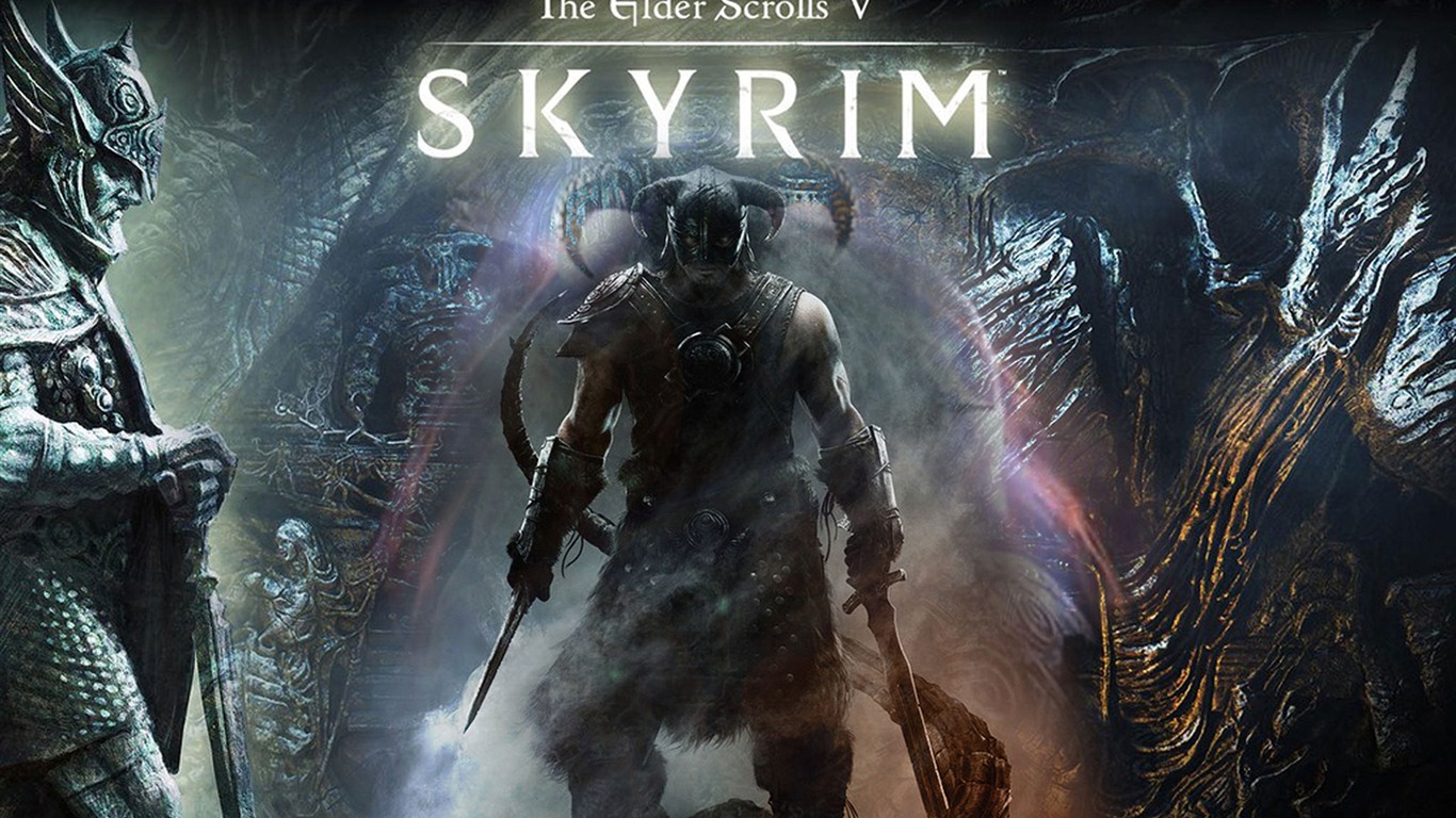 The Elder Scrolls V: Skyrim HD Tapety na plochu #22 - 1366x768