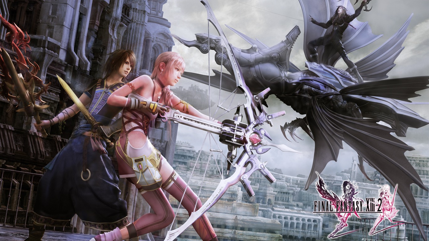 Final Fantasy XIII-2 最终幻想13-2 高清壁纸5 - 1366x768