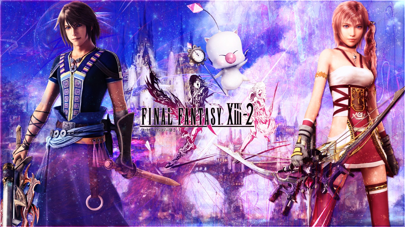 Final Fantasy XIII-2 最终幻想13-2 高清壁纸10 - 1366x768
