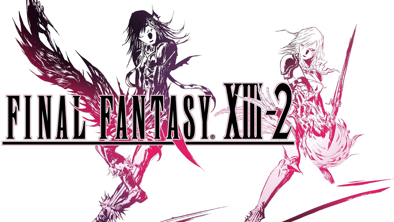 Final Fantasy XIII-2 fonds d'écran HD #11 - 1366x768