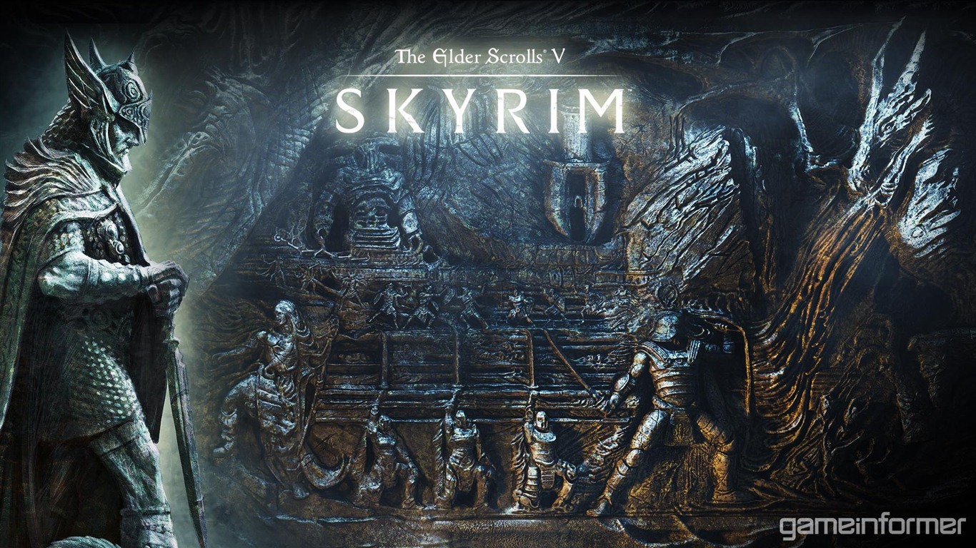 The Elder Scrolls V: Skyrim HD Tapety na plochu #8 - 1366x768