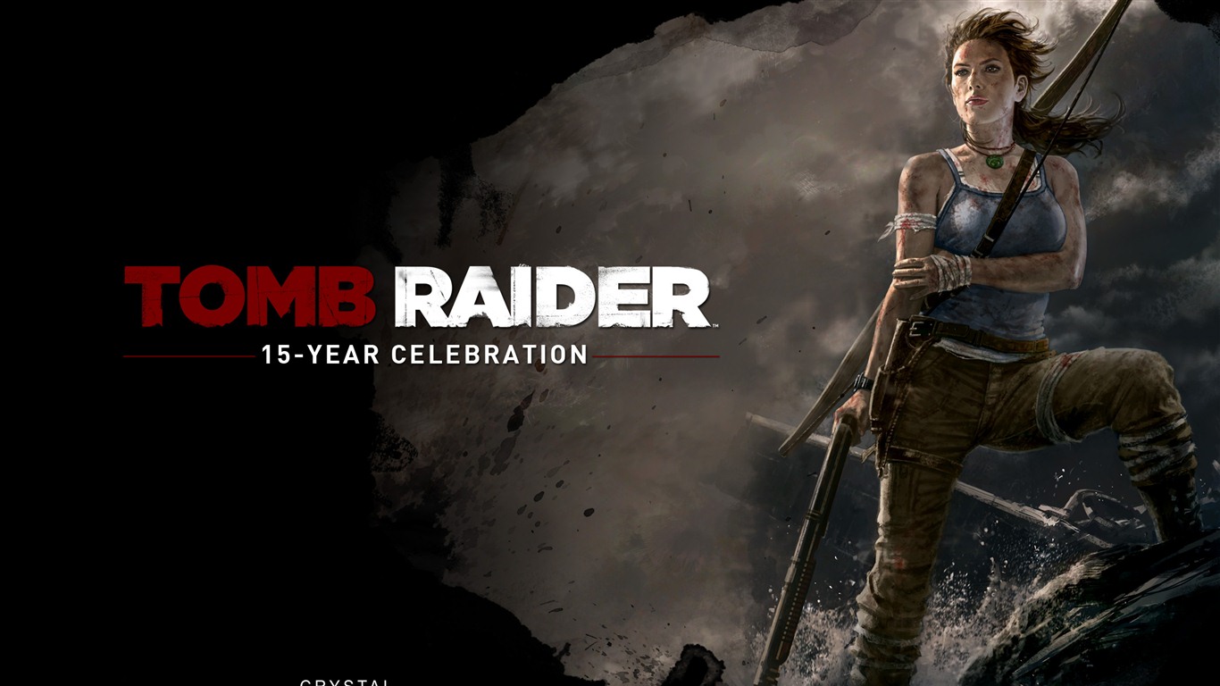 Tomb Raider 15 años de celebración de fondos de pantalla HD #1 - 1366x768