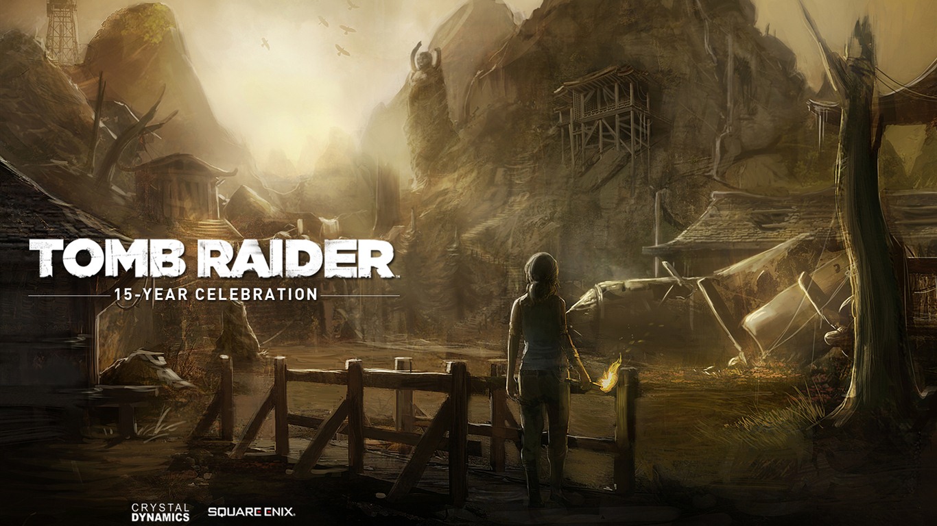 Tomb Raider 15 ans Célébration wallpapers HD #3 - 1366x768