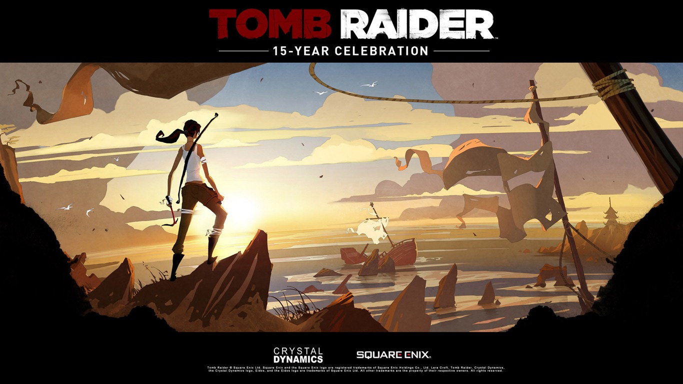 Tomb Raider 15 ans Célébration wallpapers HD #13 - 1366x768