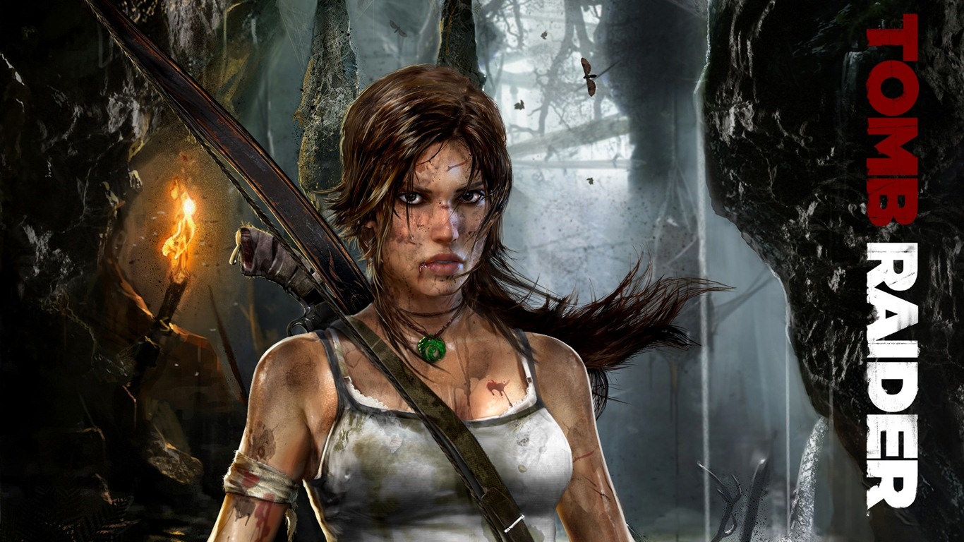 Tomb Raider 9 fonds d'écran HD #1 - 1366x768