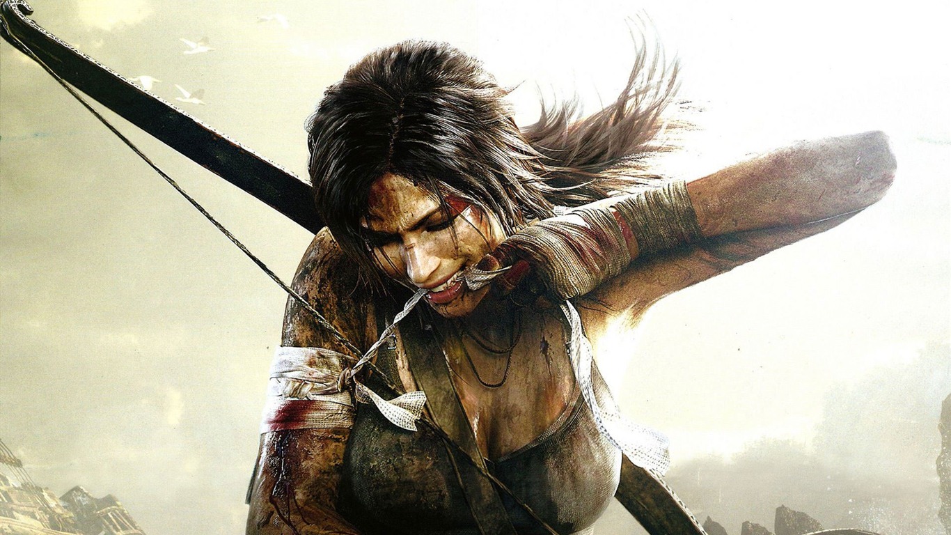 Tomb Raider 9 fonds d'écran HD #2 - 1366x768