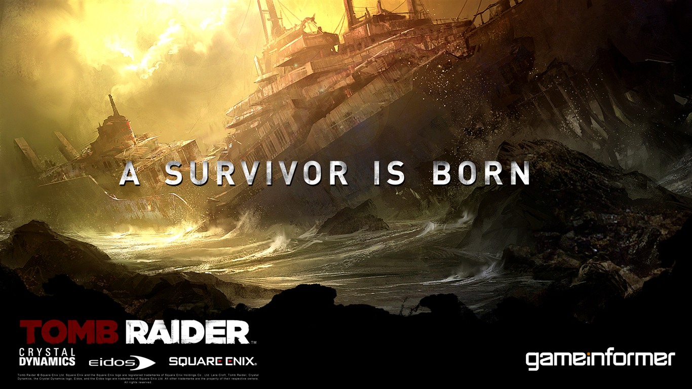 Tomb Raider 9 fonds d'écran HD #6 - 1366x768