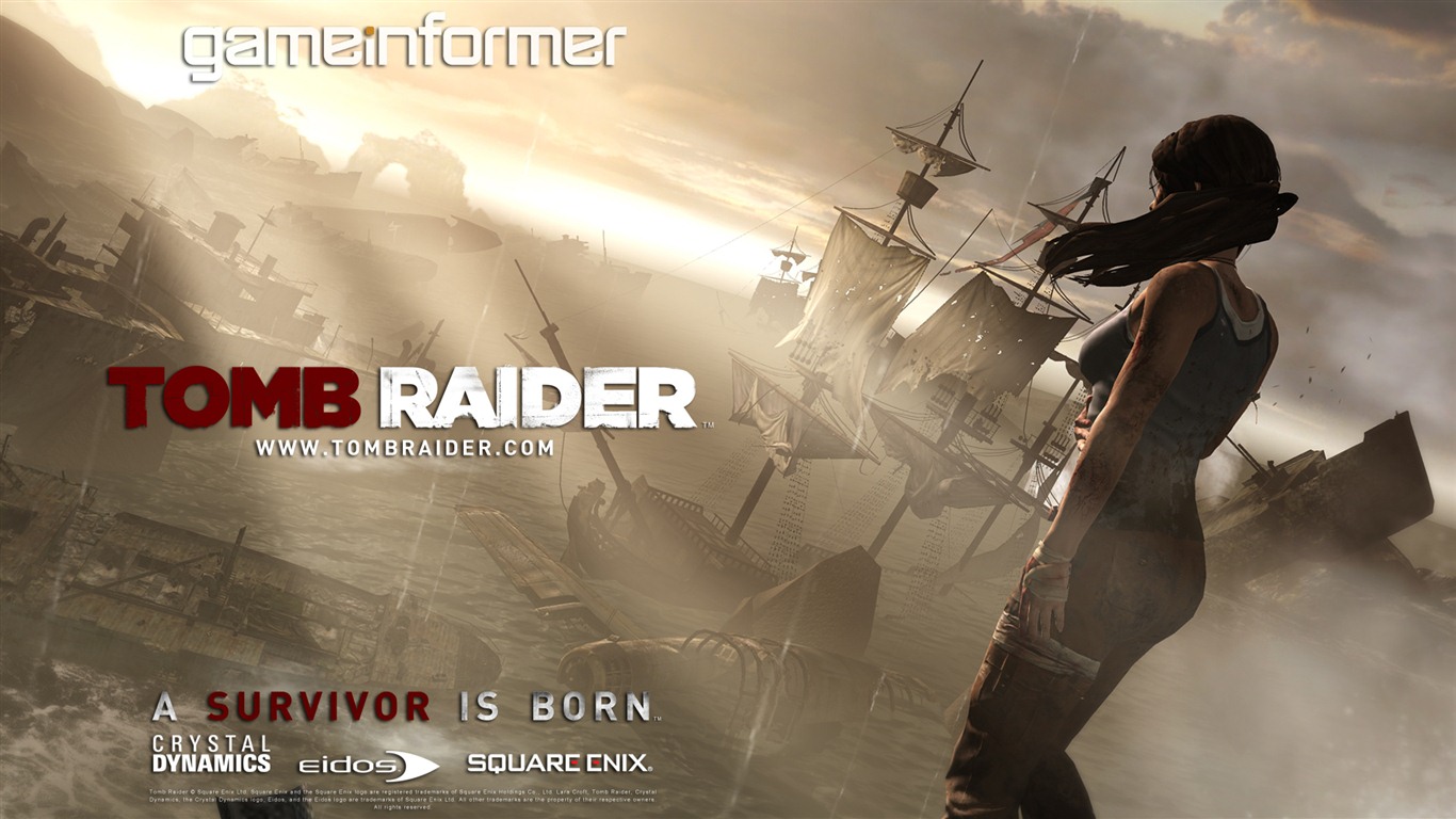 Tomb Raider 9 fonds d'écran HD #7 - 1366x768