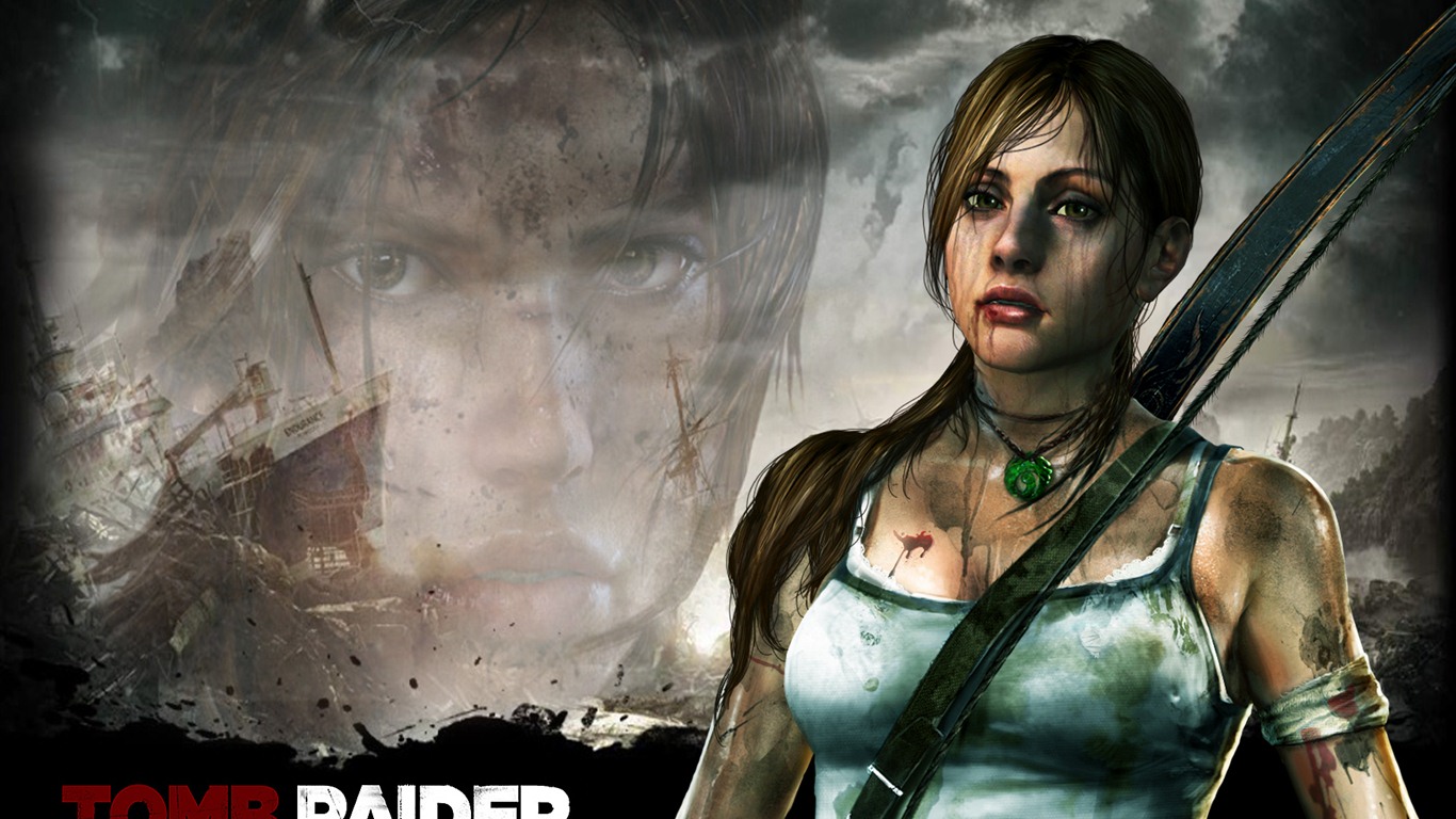 Tomb Raider 9 fondos de pantalla HD #11 - 1366x768