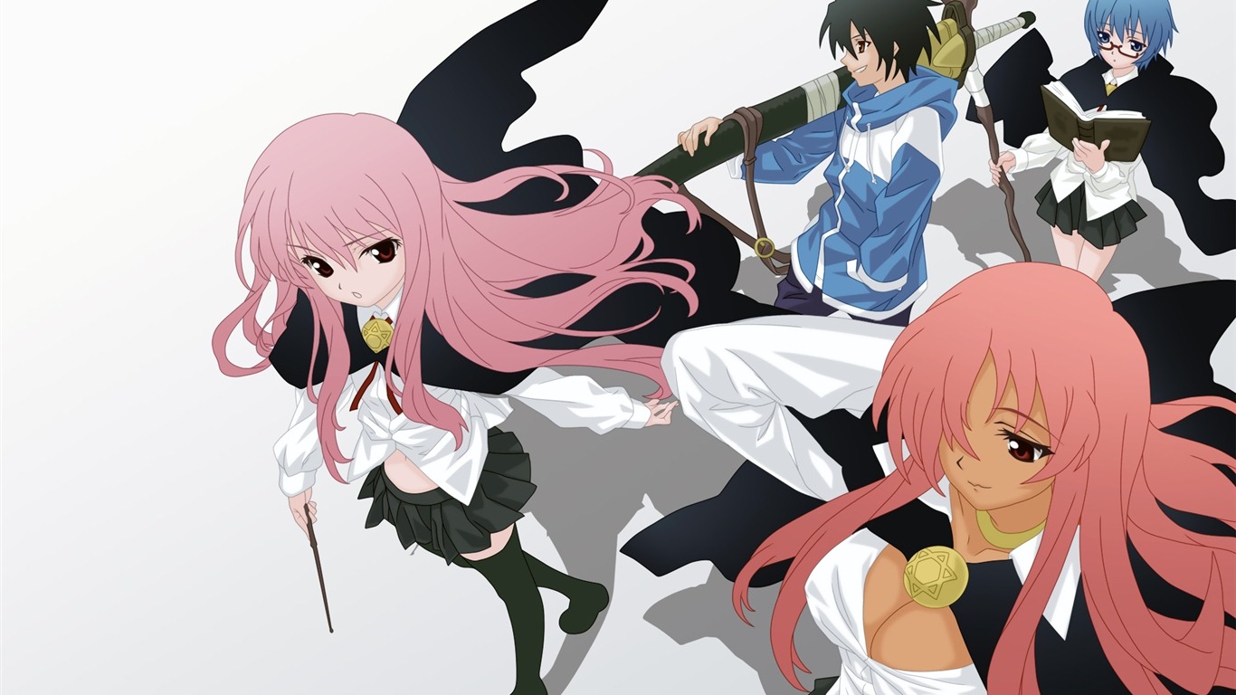 Zero no Tsukaima 零之使魔 高清壁紙 #10 - 1366x768