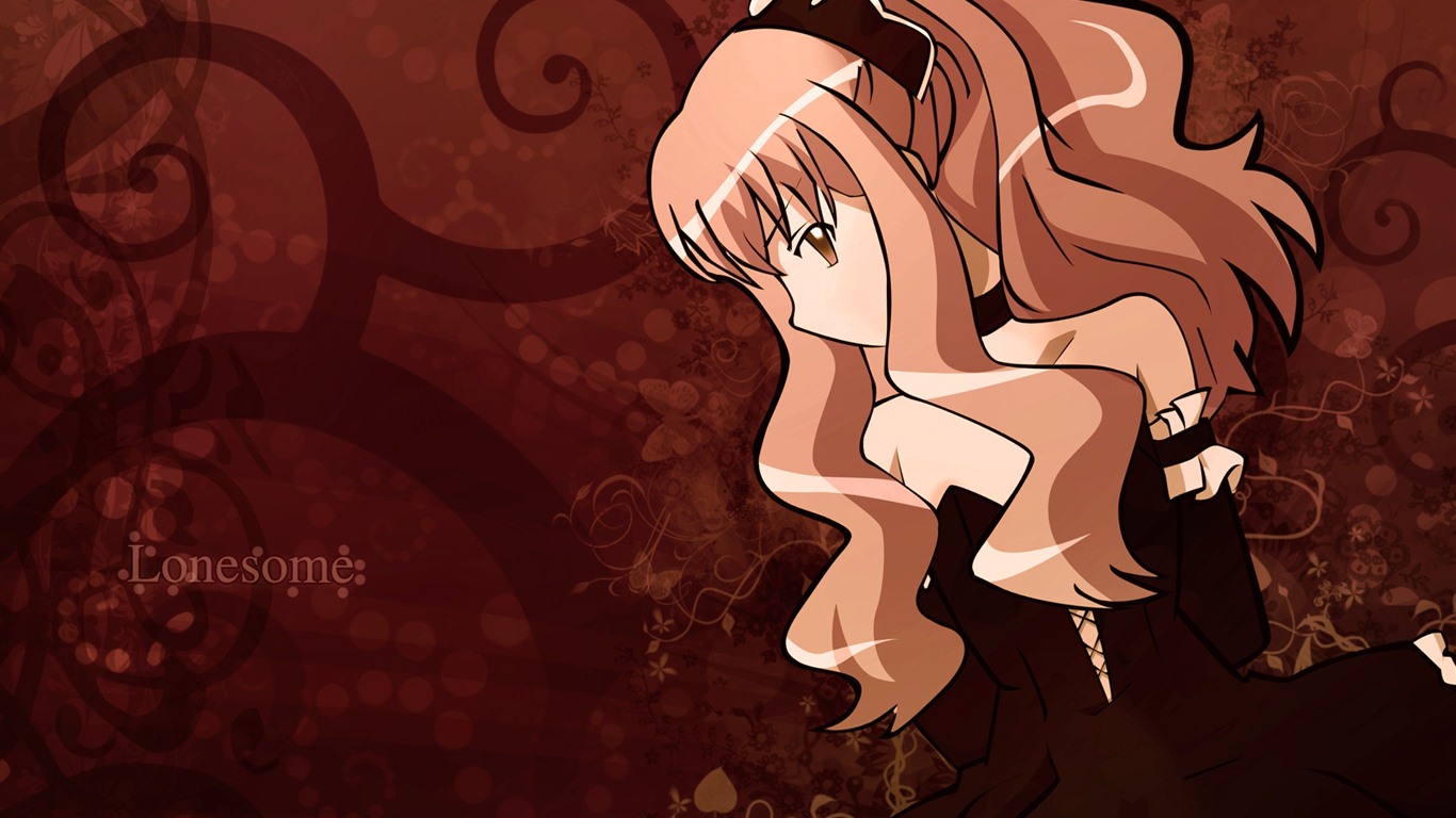 Nuly, Tsukaima HD wallpapers #19 - 1366x768