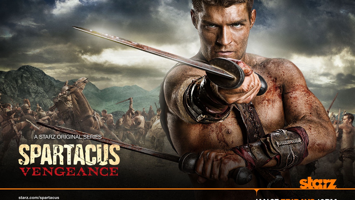 Spartacus: Vengeance 斯巴達克斯：復仇高清壁紙 #1 - 1366x768