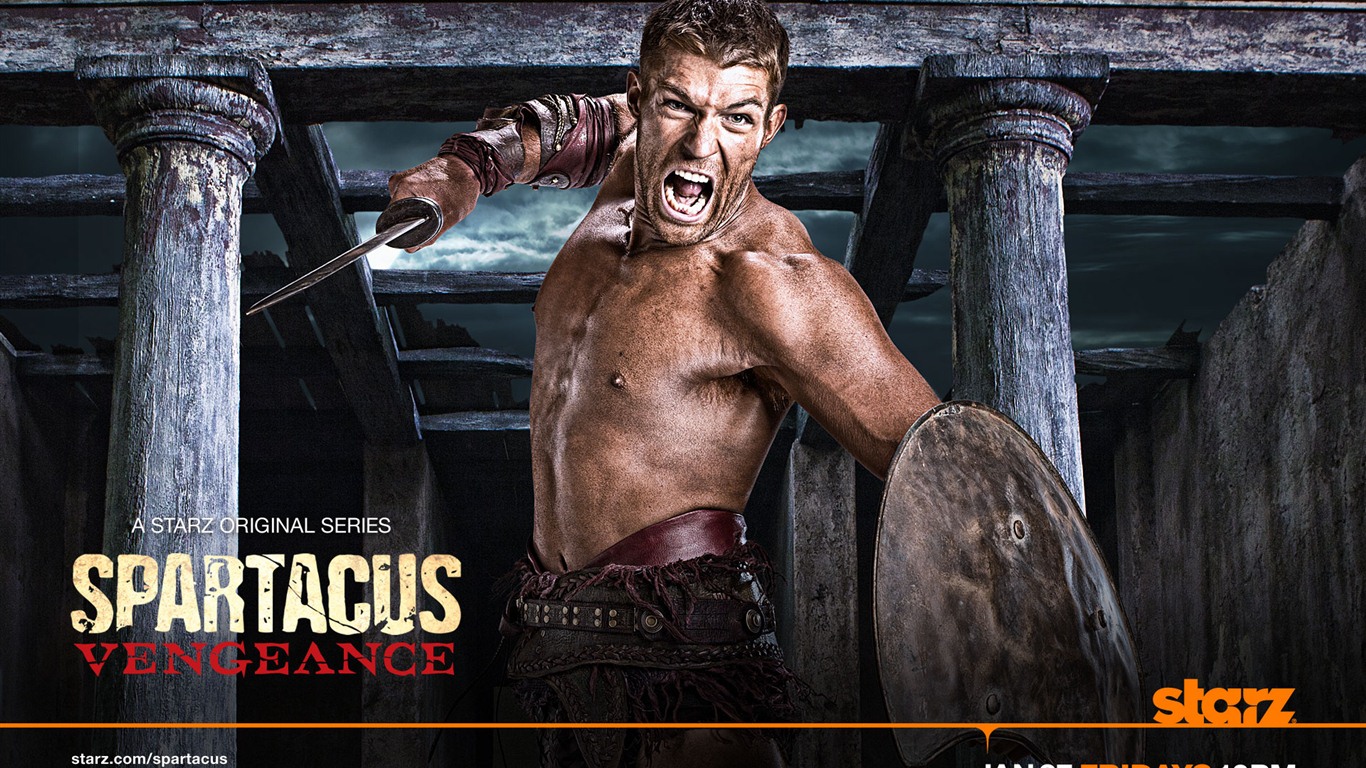 Spartacus : 복수의 HD 월페이퍼 #2 - 1366x768