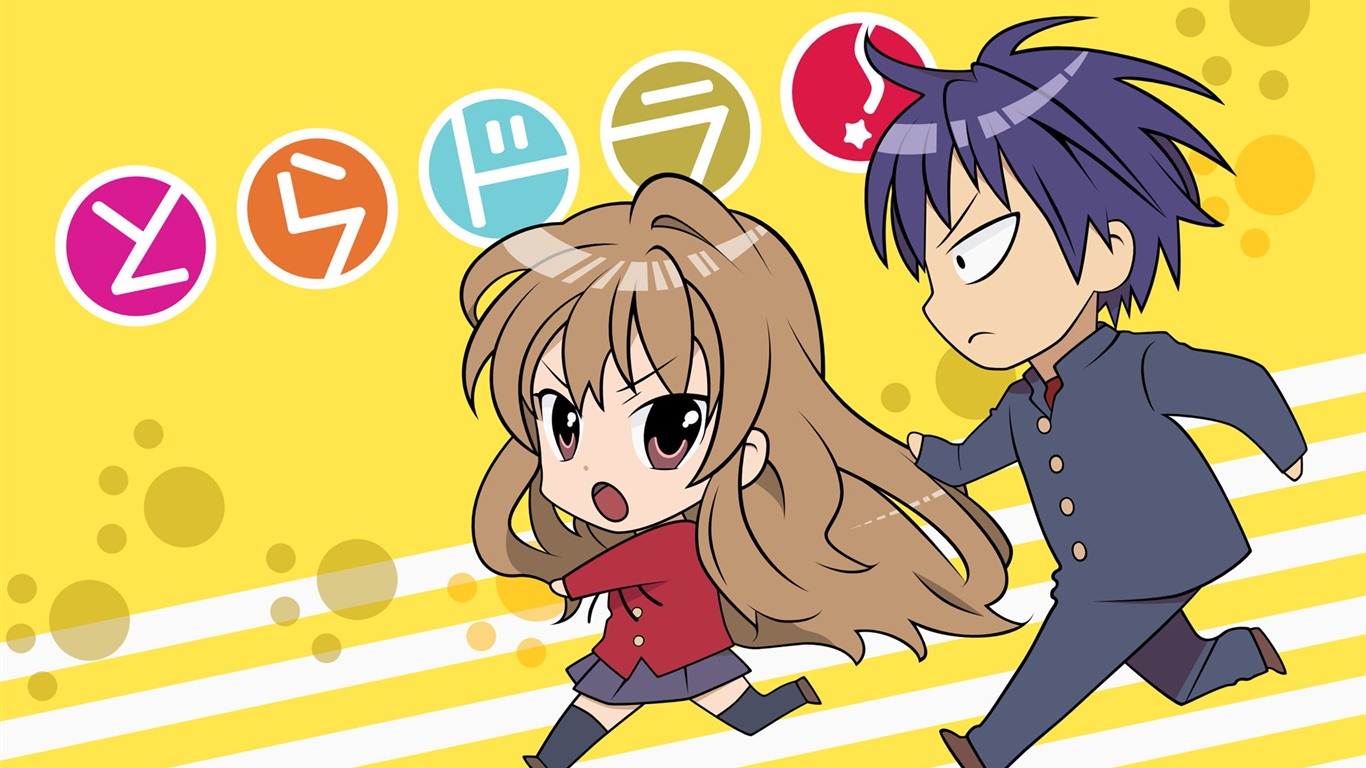 Toradora HD wallpapers #17 - 1366x768