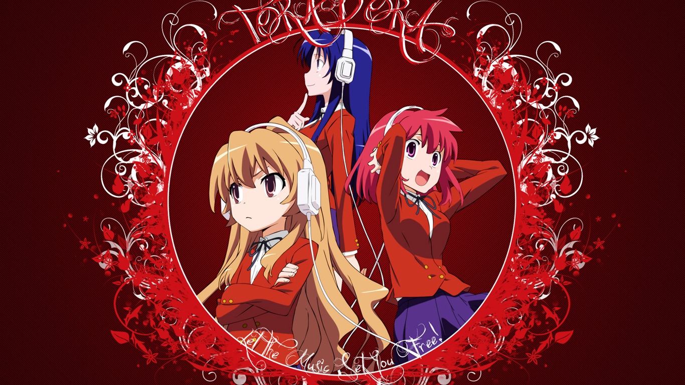 Toradora HD fondos de pantalla #1 - 1366x768