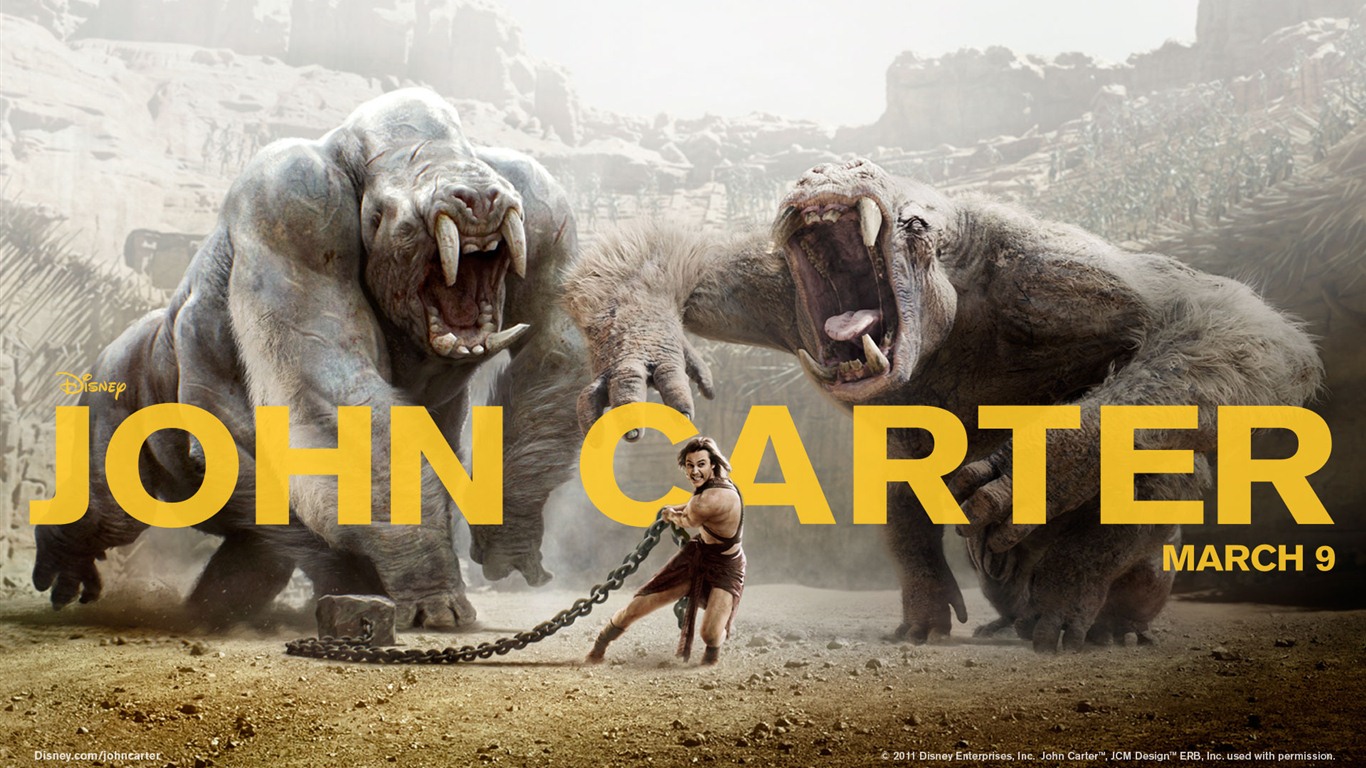 2012 John Carter 异星战场：约翰·卡特传奇 高清壁纸1 - 1366x768