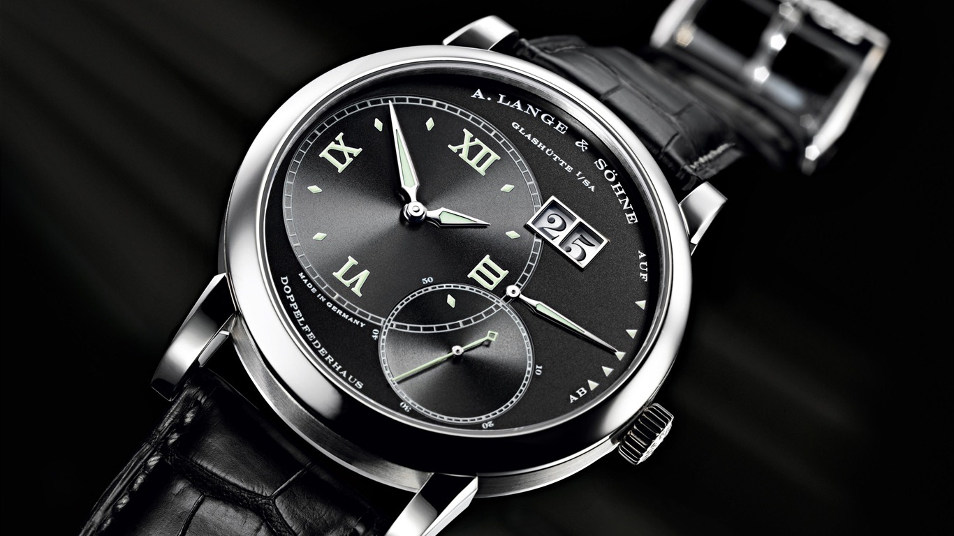 World famous watches wallpapers (1) #8 - 1366x768