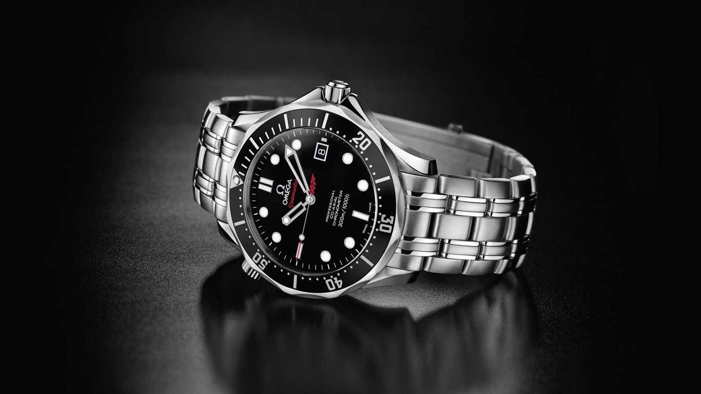 World famous watches wallpapers (2) #11 - 1366x768
