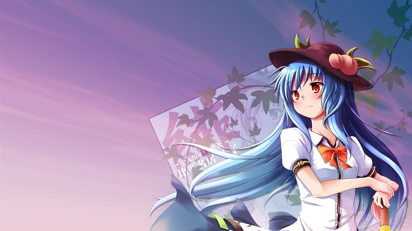 Touhou Project caricature HD wallpapers #16 - 1366x768