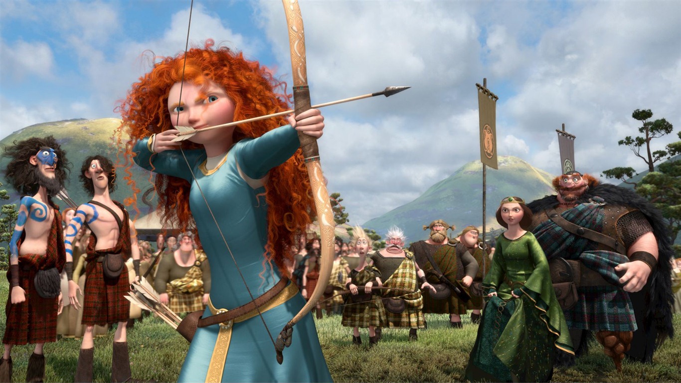 Brave 2012 HD wallpapers #2 - 1366x768