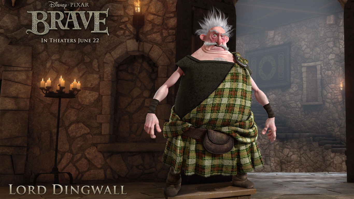 Brave 2012 HD wallpapers #5 - 1366x768