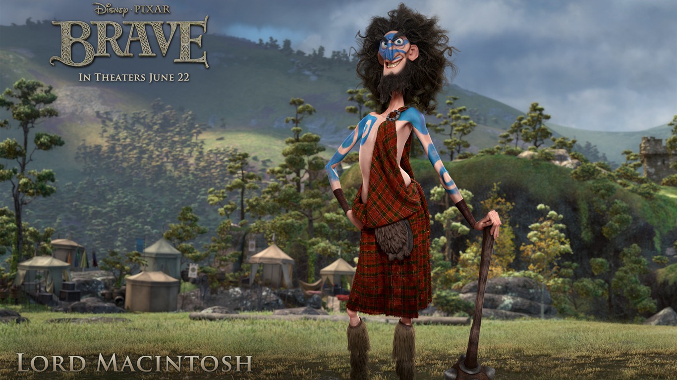 Brave 2012 HD Wallpaper #7 - 1366x768